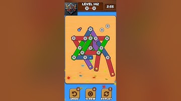 Nuts X Bolts and Screw Puzzle Level 142