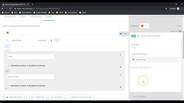 Construyendo un bot con SAP Conversational AI (5/6)