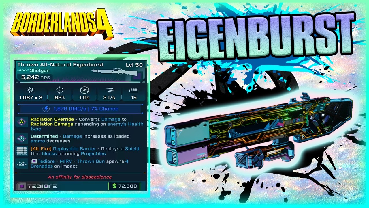 Borderlands 4 | Eigenburst Pearlescent Weapon Guide!