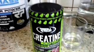 creatine распаковка тест