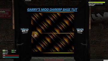 DarkRP Garrys Mod "Black Box" Base Tut UnRaid-able 90% Guaranteed!!