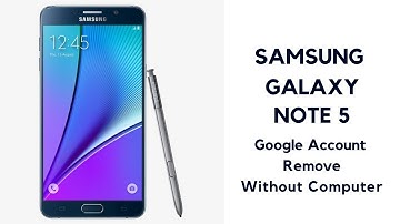 Samsung Galaxy Note 5 Frp Bypass Without Computer | N920A Google Account Remove 6.0.1