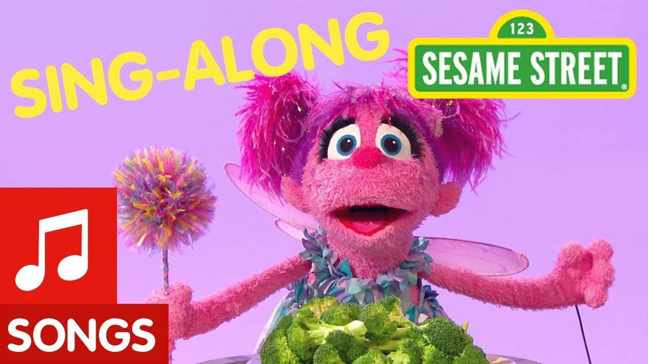Sesame Street Hurray Hurrah For Broccoli with Abby Lyric Video YouTube