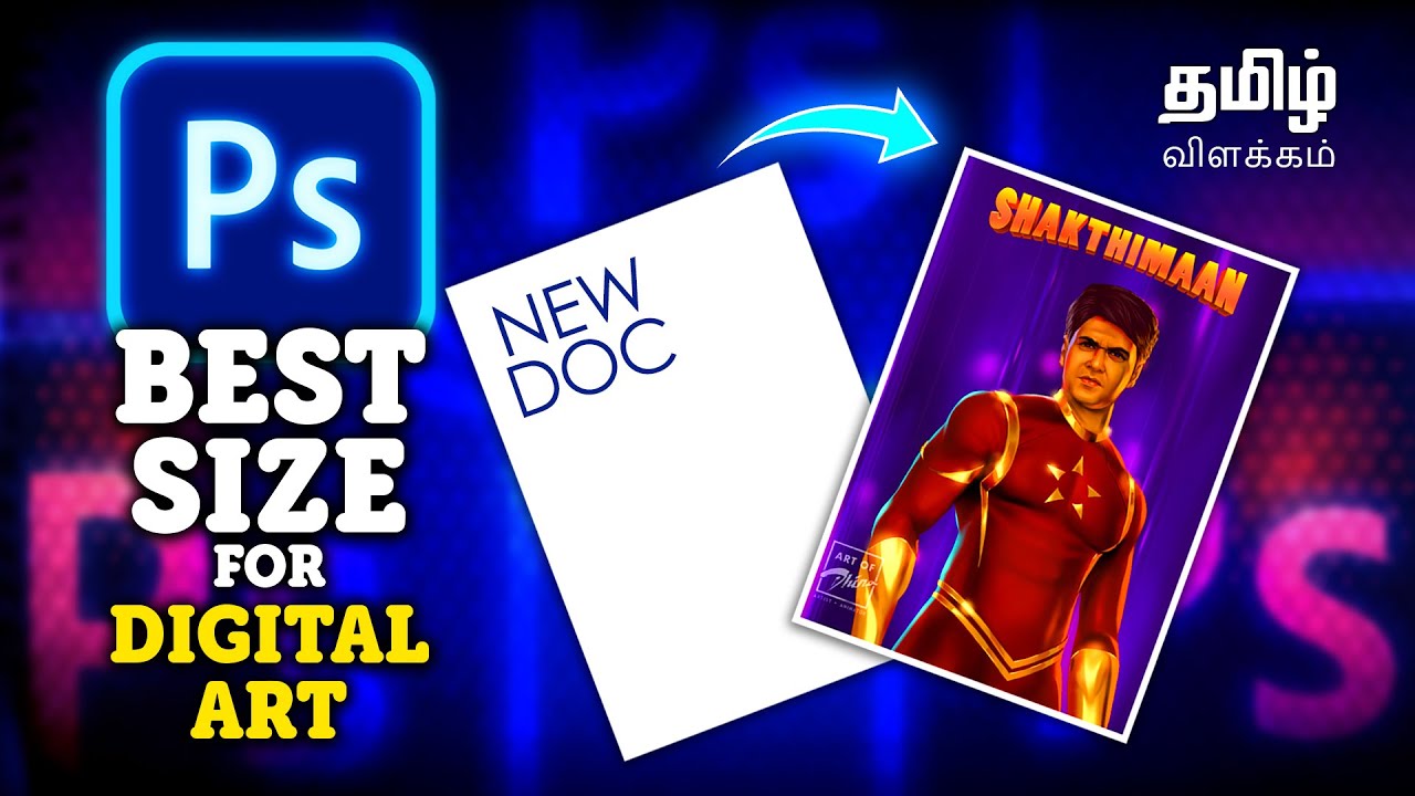 Best Document Size for digital art in YouTube