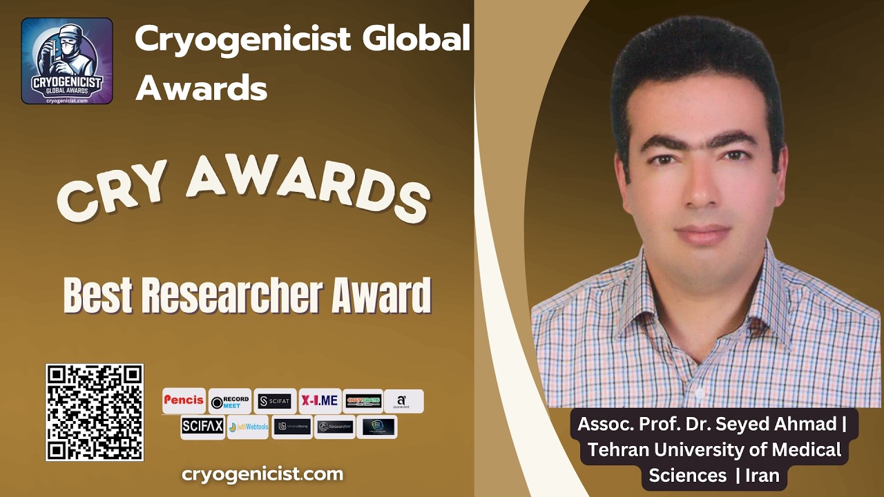 Assoc. Prof. Dr. Seyed Ahmad  | Tehran University | Iran  #worldresearchawards