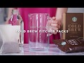 コールド ブリュー ピッチャー パックの作り方
