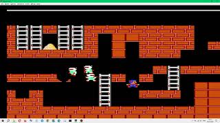 LODE RUNNER. STAGE 37. OLD GAME. GAMES-DENDY. RETRO GAME.