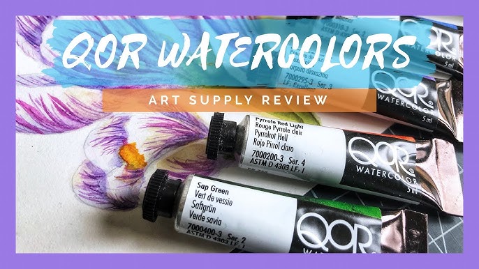 QOR Watercolors - HONEST Review! 