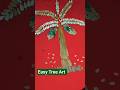 Easy Tree Art | Easy Tree Art with  Seeds | #shorts #ytshorts  #easytreeart
