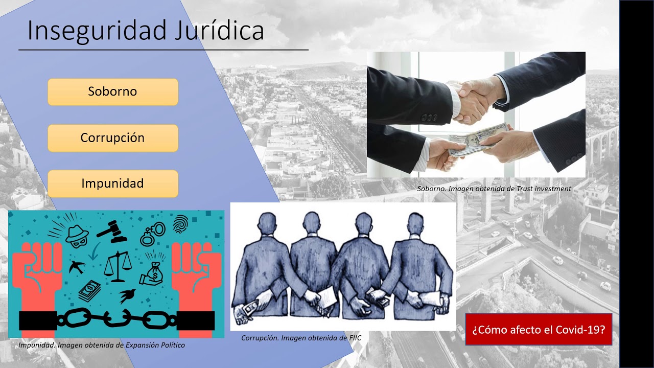 Inseguridad alimenticia, social, política, jurídica y económica. - YouTube
