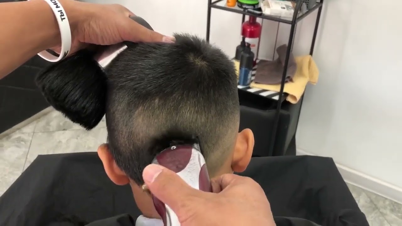 💈ASMR 💈 Kids Haircut | Детская стрижка | Как правильно сделать переход | FADE