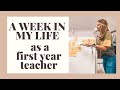 A WEEK IN MY LIFE | Teach With Me, Virtual Learning Set Up