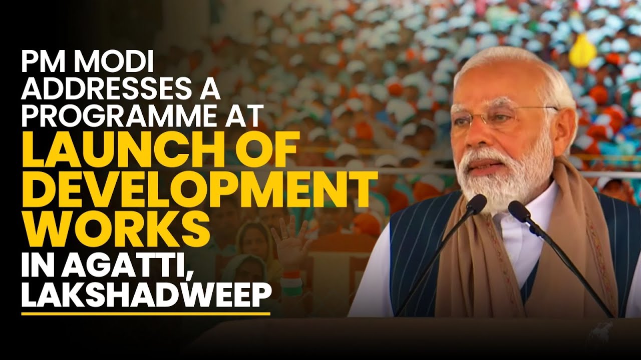 Pm Module Launching Events LIVE: PM Modi addresses a programme at launch of development works in ...