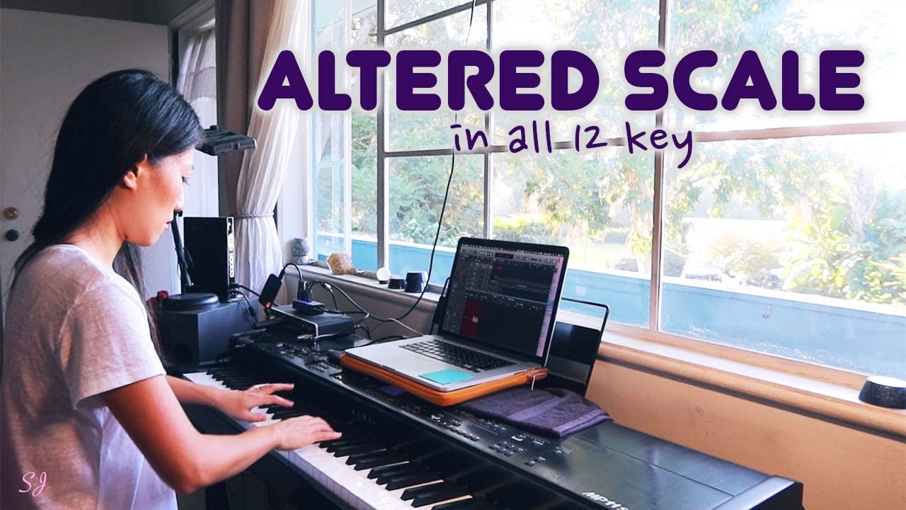 [Musician's Daily Routine] Altered Scale in all 12 keys - YouTube