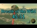 (旧)【RTA】ゼルダの伝説 ブレスオブザワイルド 45:51でクリア【字幕解説】