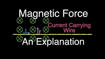 Magnetism (9 of 13) Lorentz Force, Force on a Current Carrying Wire