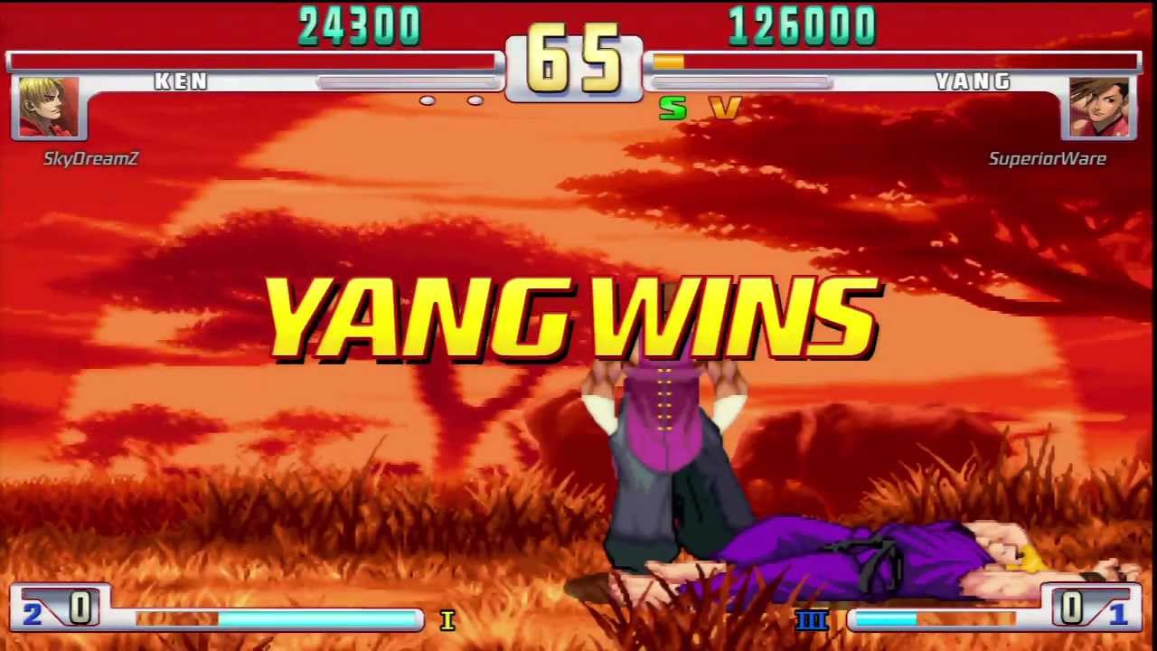 SF3 3SOE - Ranked Online Match - SkyDreamz(Ken) vs SuperiorWare(Yang)
