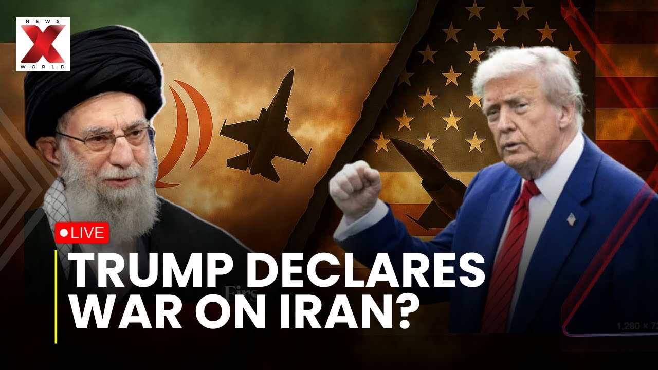 US Attacks Iran Live:  Trump comments fuel tension during Iran protests| NewsX World