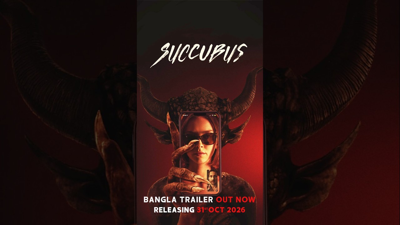 শয়তানি হাসিনা SUCCUBUS | Official Trailer Bangla #RonPerlman #RachelCook #Romantic #Horror #shorts poster