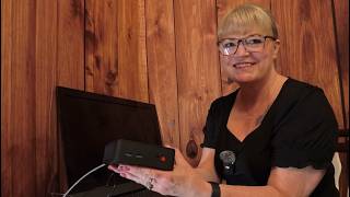 Demonstrating the Compact Limyee Mini PC for Craft Room Use - Limyee