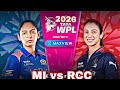 RCB vs MI Match 1 WPL Highlights 2026 | Women IPL Highlights 2026 | wpl 2026 highlights today 