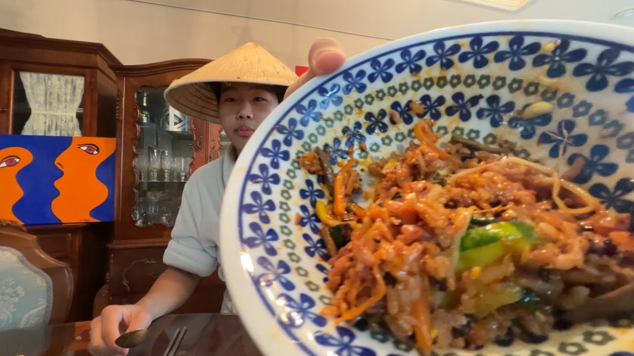 아빠가 만들어준 비빔밥