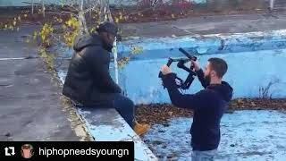 Young Drew on set of T.L.C.(UP) video shoot