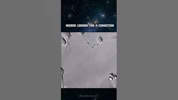 It means a brain cell trying to link with another cell to share signals — #shorts