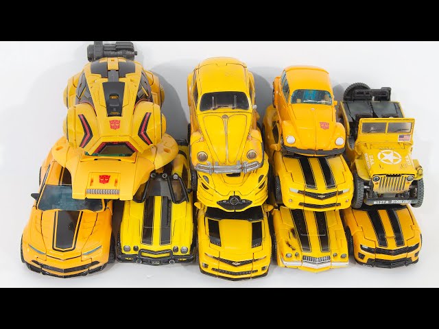 Transformers Bumblebee 12 Vehicles Car Robots Toys - YouTube