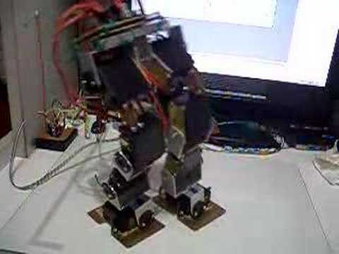 irobot KIDS bipedal test --- another walking trail