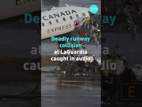 Audio reveals moment Air Canada jet hit vehicle on LaGuardia runway