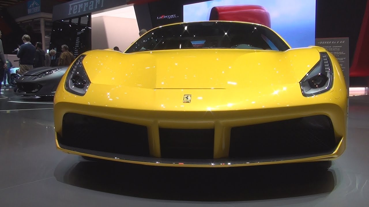 Ferrari 488 GTB (2017) Exterior and Interior in 3D