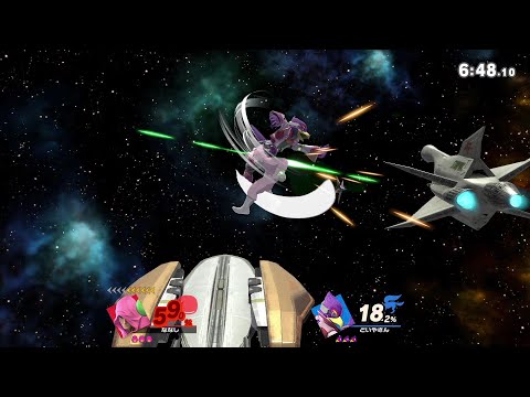 【スマブラSP】ファルコ「上強上強空上空N」