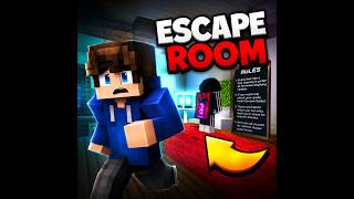 😱 Ik probeerde te ontsnappen uit een Minecraft Escape Room !