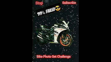 Bike Challenge ! 99% Fail To Stop Photo #shorts #youtubeshorts #photostopchallenge #viral #trending