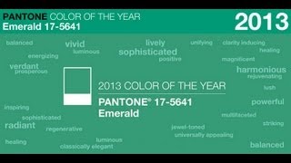 Pantone Colour of the Year: Emerald