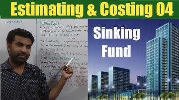 sinking fund || salvage & scrap value || SSC JE || UPPSC AE || civil engg.||