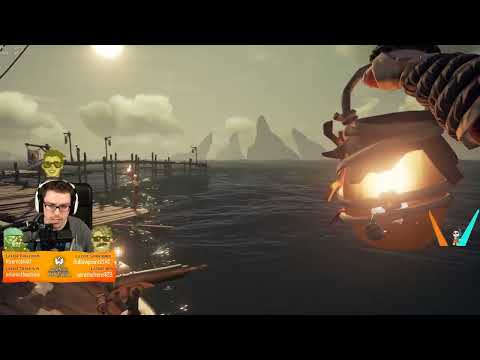 Sailing the seas w/ TheRavenArmed (Sea of Thieves)