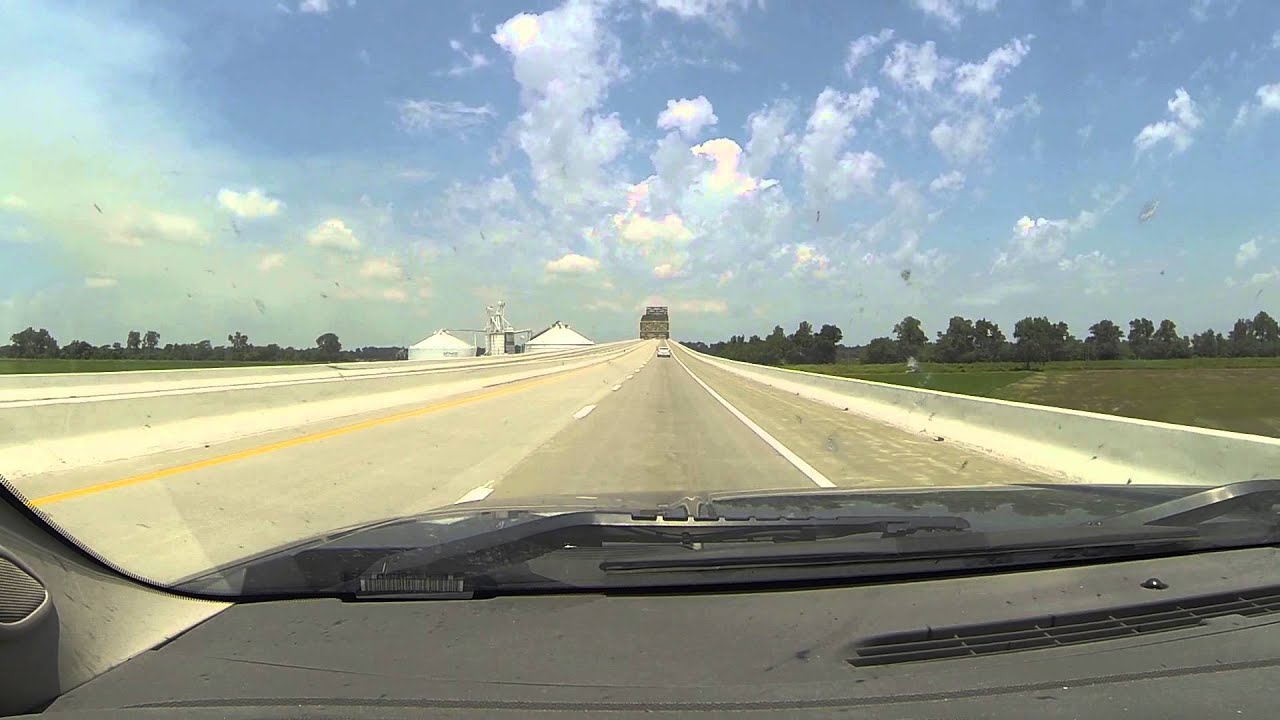 crossing the mississippi river near caruthersville missouri YouTube