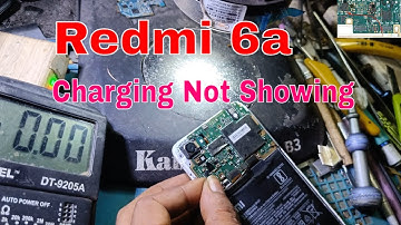 Redmi 6a Charging Not Showing Problem Solution / Redmi 6a Charging Jumper Ways