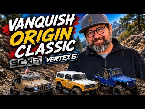Vanquish Origin Classic with Big SCX6 and Vertex 6 Project IJ's