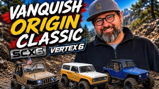 Vanquish Origin Classic with Big SCX6 and Vertex 6 Project IJ's