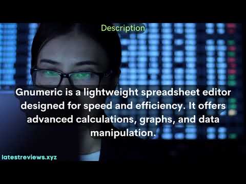 Efficient Data Manipulation Gnumeric
