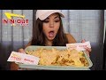 IN-N-OUT ANIMAL STYLE FRIES MUKBANG YESSS | Steph Pappas