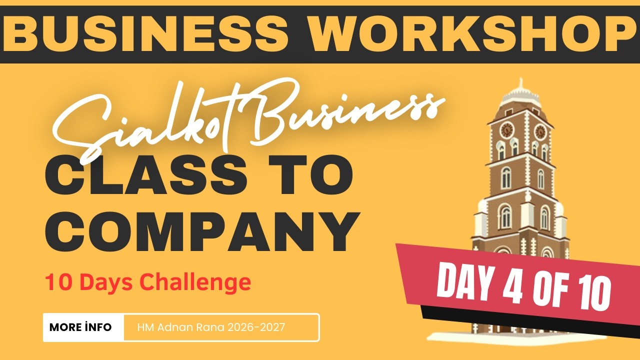 From Classroom to Company: Implementing Business Workshop Day 4 - YouTube