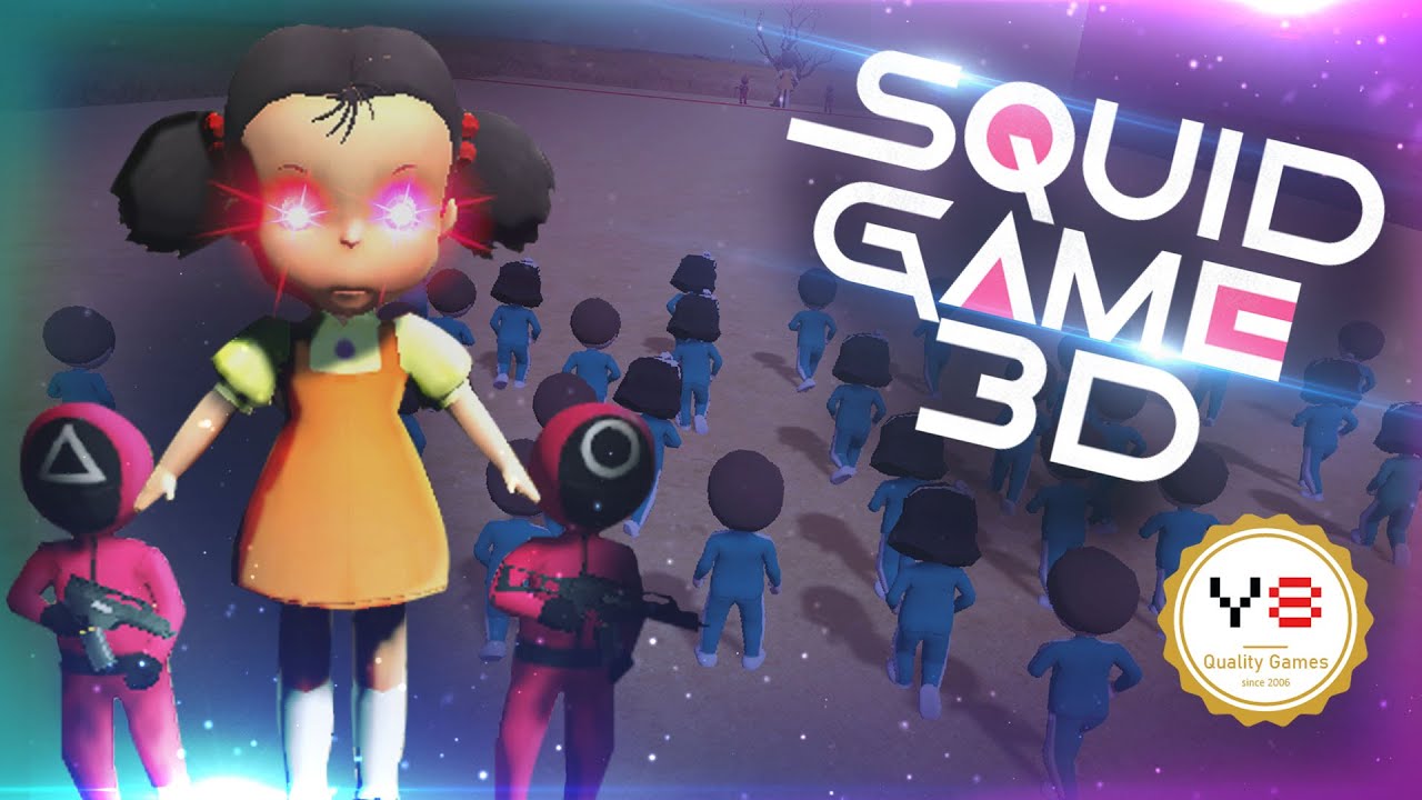 ⭘ △ ◻ Squid Game 3D — [Y8 Games] - Youtube