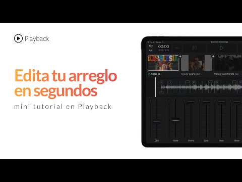 Como editar un arreglo en Playback de Secuencias.com