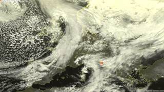 Sat24 lightning video impression for Thursday, February 20, 2014