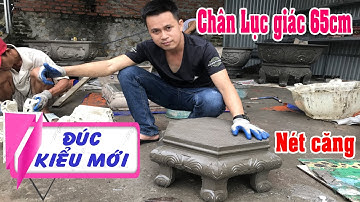 Cách đúc chân chậu nhựa ABS không bị rỗ ( Áp dụng cho chân tròn chân lục giác)