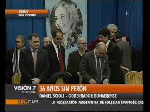 Visión Siete: 36 años sin Perón